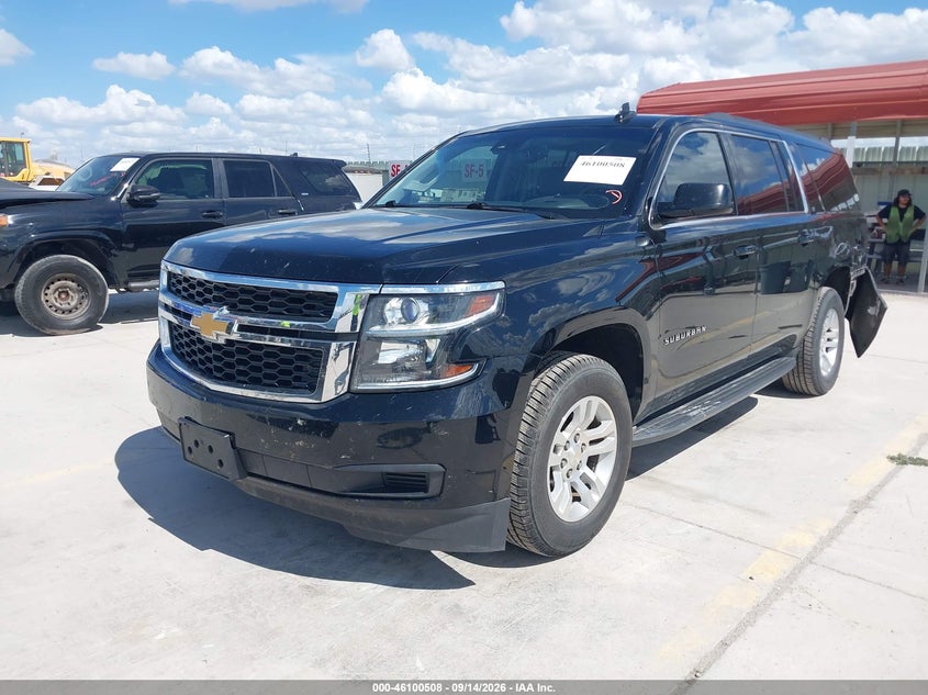 Vin: 1gnschkc9gr100536, lot: 46600166, chevrolet suburban lt 20162