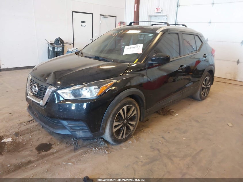 Vin: 3n1cp5cu0jl508559, lot: 46600189, nissan kicks sv 20182