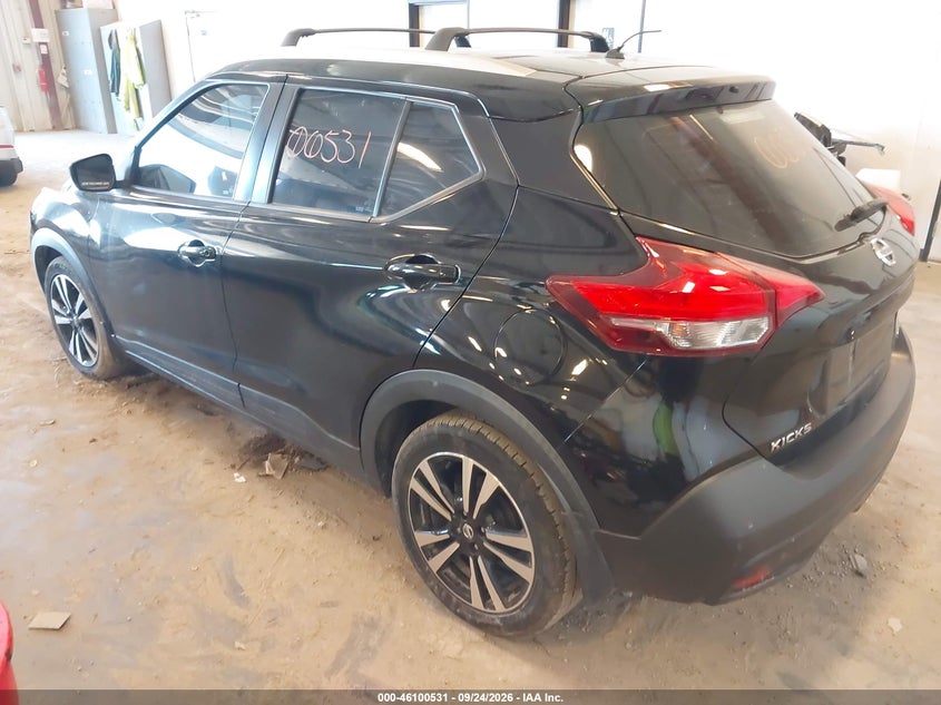 Vin: 3n1cp5cu0jl508559, lot: 46600189, nissan kicks sv 20183