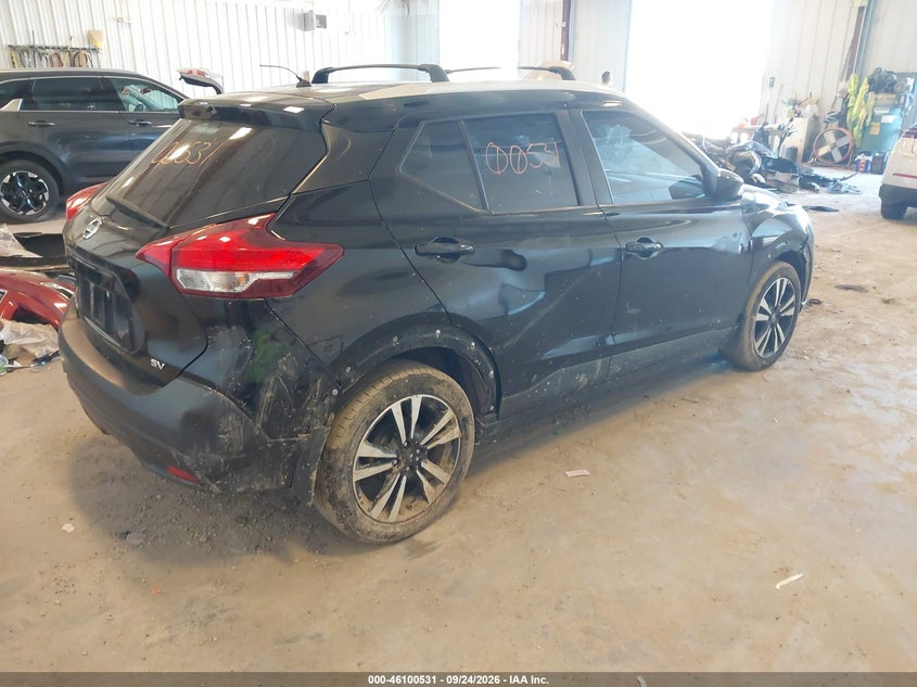 Vin: 3n1cp5cu0jl508559, lot: 46600189, nissan kicks sv 20184