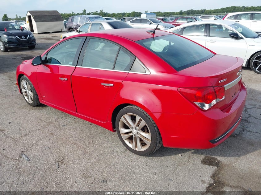 Vin: 1g1ph5sc1c7319570, lot: 46600194, chevrolet cruze ltz 20123