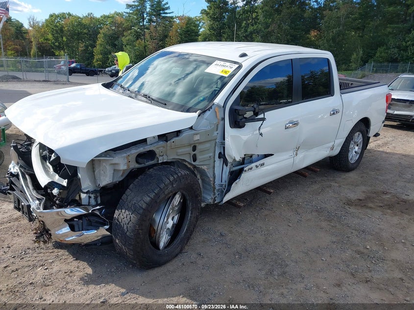 Vin: 1n6aa1e57kn529248, lot: 46600228, nissan titan sv 20192