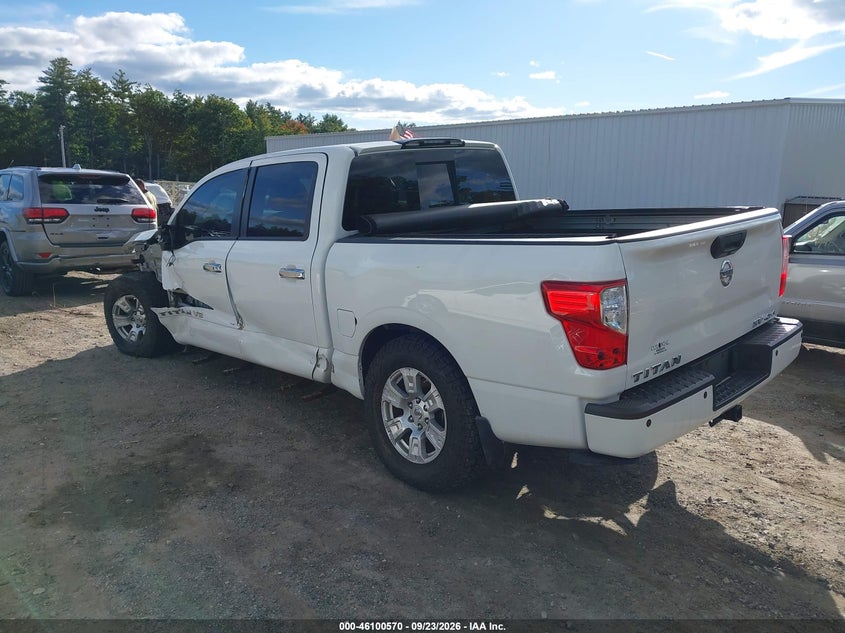 Vin: 1n6aa1e57kn529248, lot: 46600228, nissan titan sv 20193