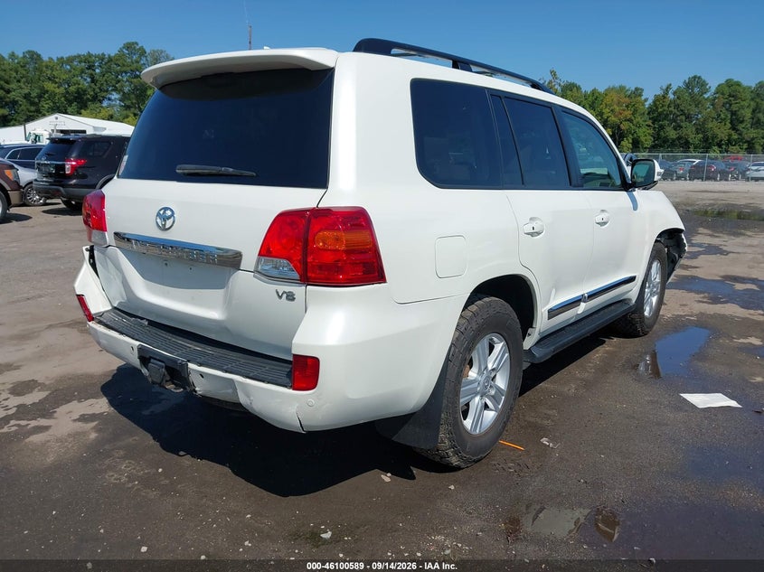 Vin: jtmhy7aj5d4013692, lot: 46600247, toyota land cruiser v8 20134