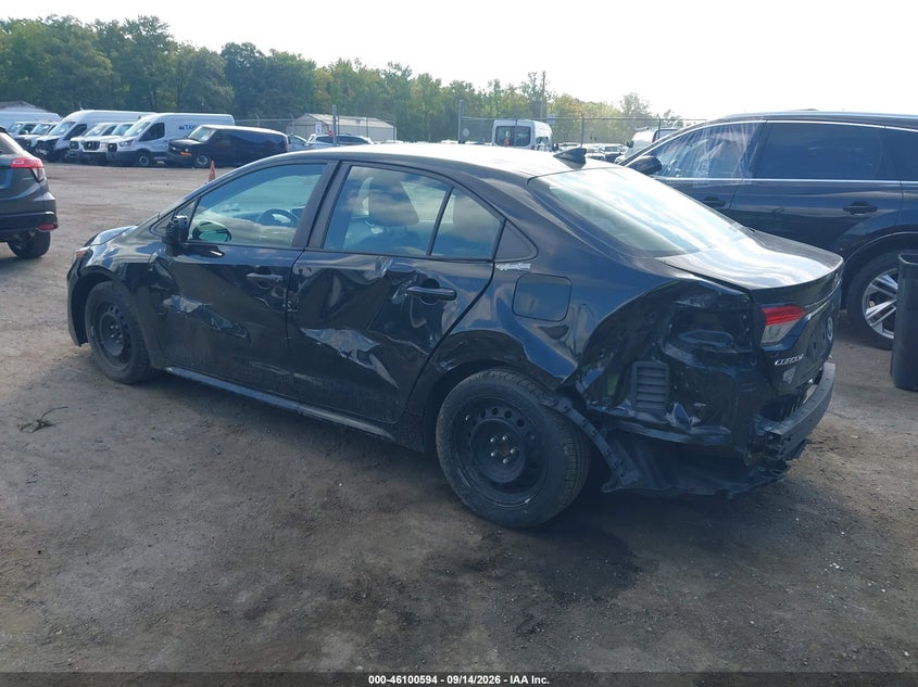 Vin: 5yfepraexlp074553, lot: 46600252, toyota corolla le 20203