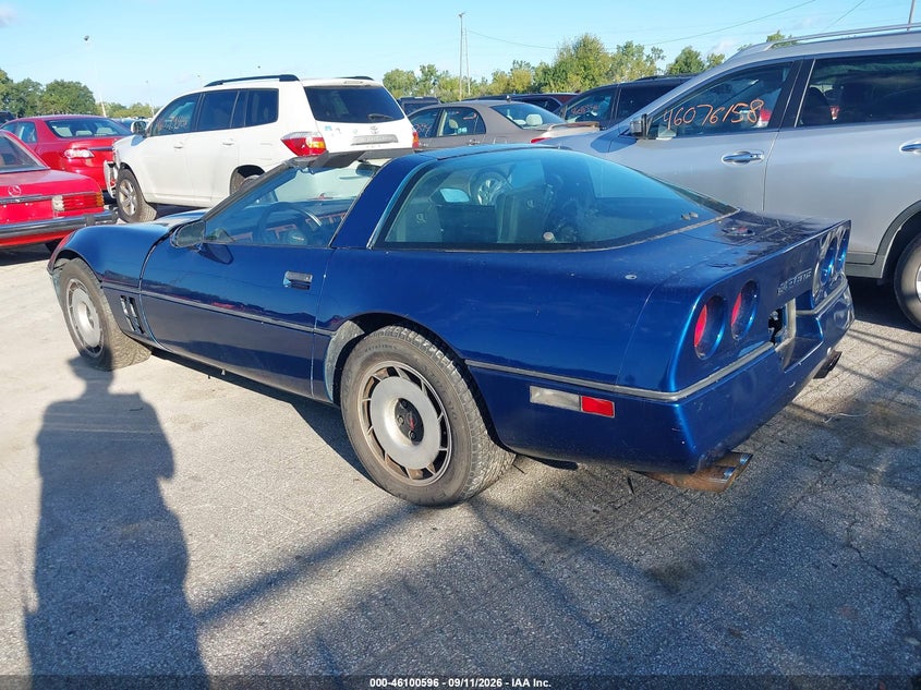 CHEVROLET CORVETTE 1984 VIN 1G1AY0788E5123556