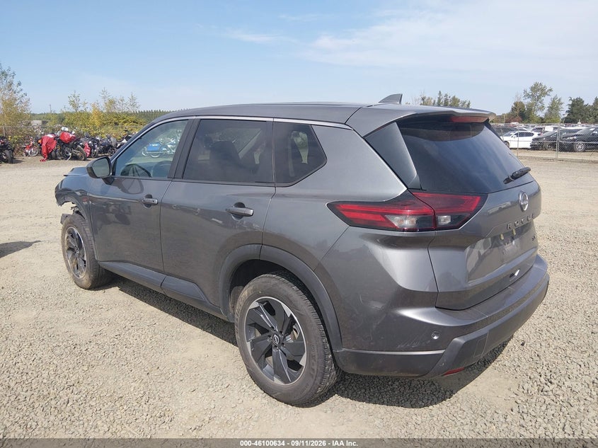 Vin: 5n1bt3ba2rc675105, lot: 46600292, nissan rogue sv fwd 20243