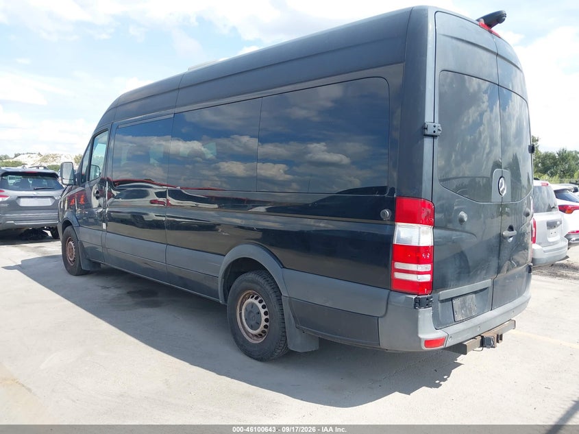 Vin: wdzpe8cd2jp608446, lot: 46600301, mercedes-benz sprinter 2500 high roof v6 20183