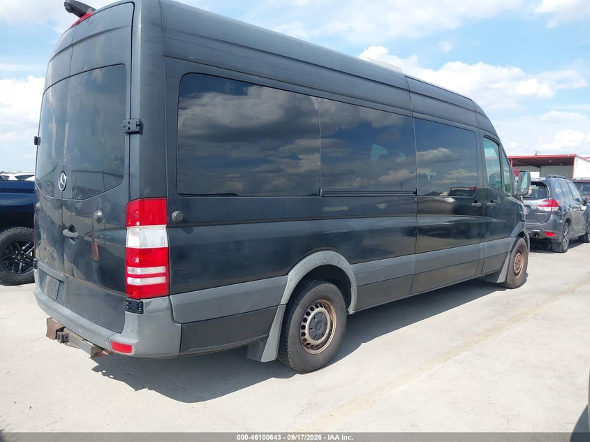 Vin: wdzpe8cd2jp608446, lot: 46600301, mercedes-benz sprinter 2500 high roof v6 20184