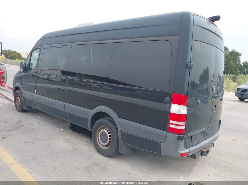 Vin: wdzpe8cd2jp608446, lot: 46600301, mercedes-benz sprinter 2500 high roof v6 20183