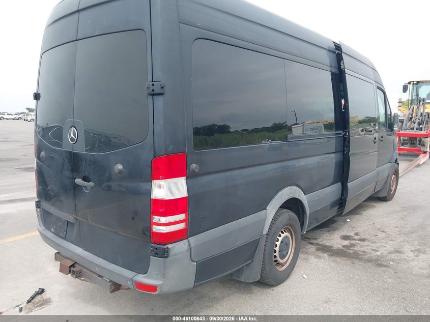 Vin: wdzpe8cd2jp608446, lot: 46600301, mercedes-benz sprinter 2500 high roof v6 20184