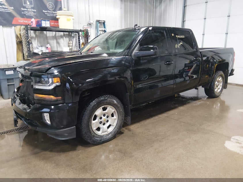 Vin: 1gcukrec3hf118118, lot: 46600309, chevrolet silverado 1500 2lt 20172