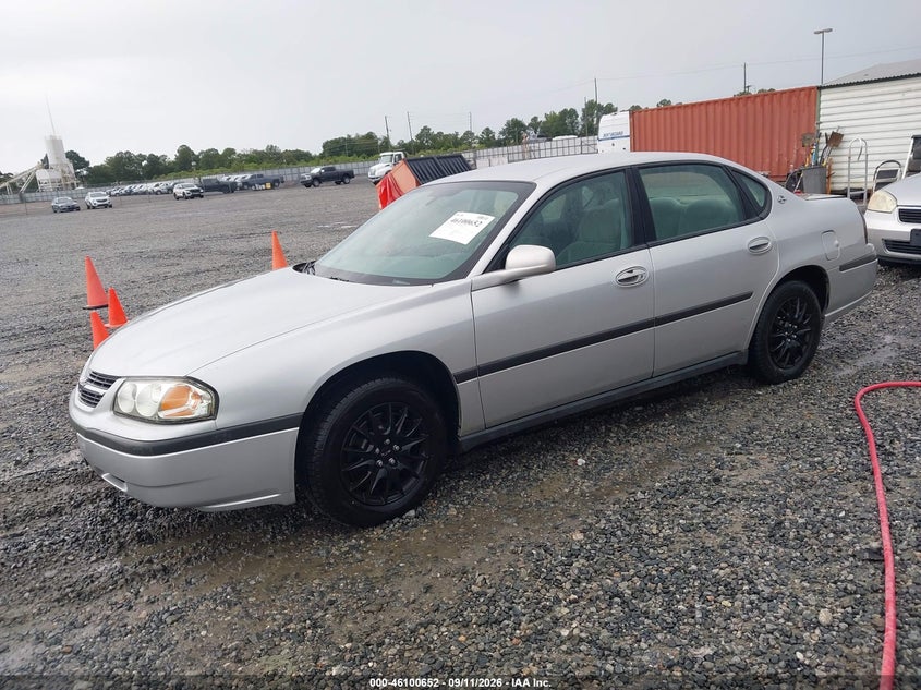 CHEVROLET IMPALA 2004 VIN 2G1WF52E749129453