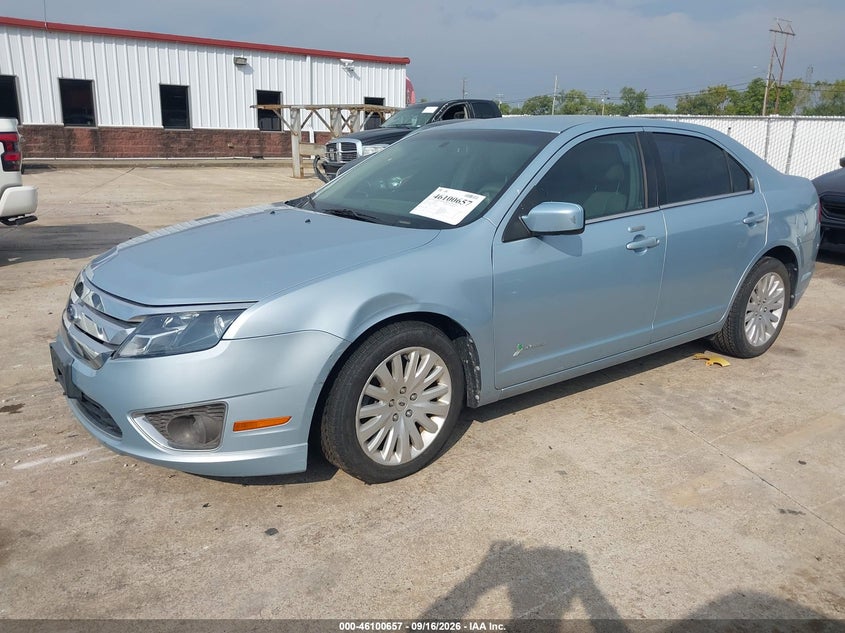 Vin: 3fadp0l39br297765, lot: 46600315, ford fusion hybrid 20112