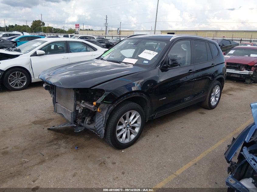 Vin: 5uxwx9c59g0d89167, lot: 46600331, bmw x3 xdrive28i 20162