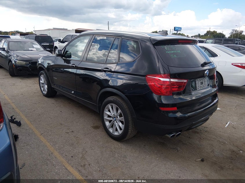 Vin: 5uxwx9c59g0d89167, lot: 46600331, bmw x3 xdrive28i 20163