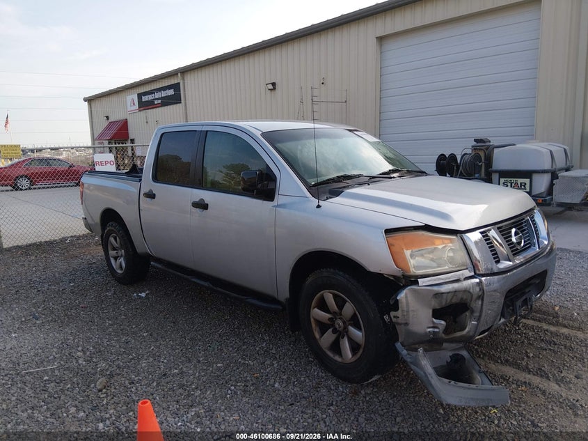 Vin: 1n6ba0ek2an308627, lot: 46600344, nissan titan xe 20101
