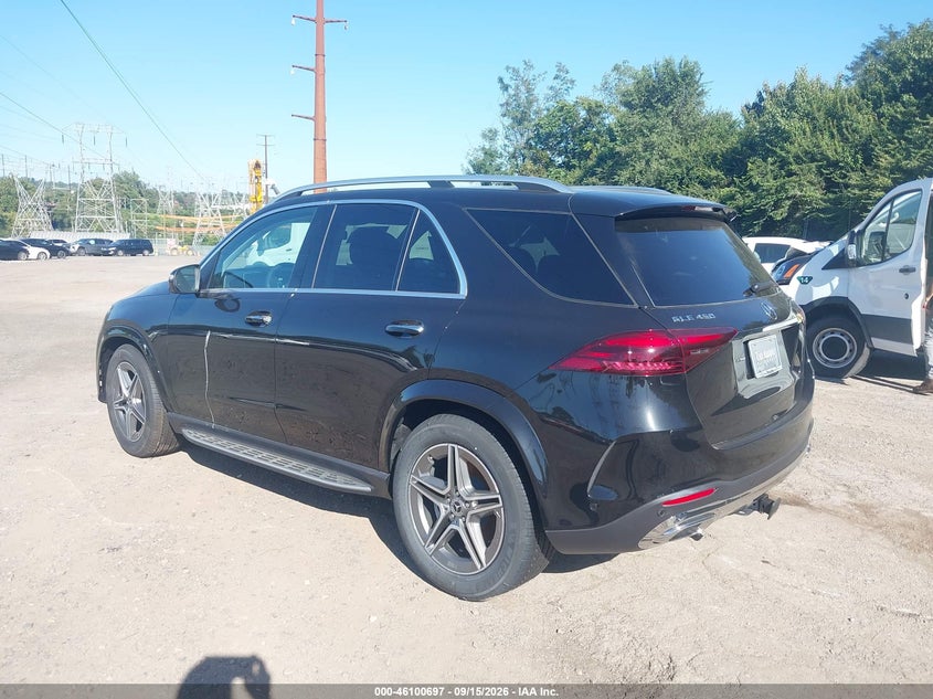 Vin: 4jgfb5kbxtb627244, lot: 46600355, mercedes-benz gle 450 4matic 20263