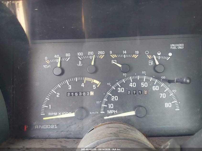 GMC SIERRA 1994 VIN 2GTEC19K6R1503170