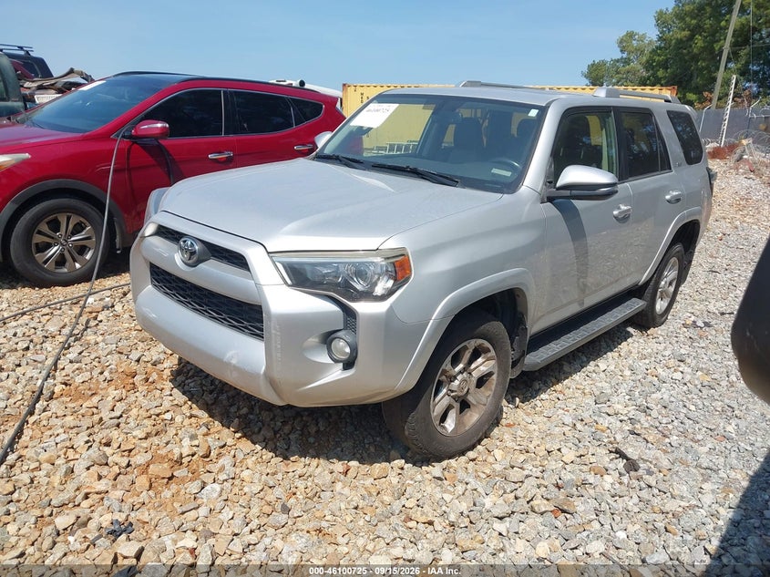 Vin: jtezu5jr8e5080837, lot: 46600383, toyota 4runner sr5 premium 20142