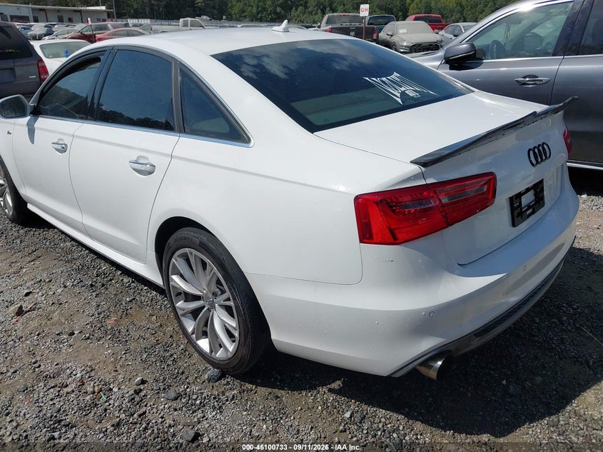 Vin: waufgafc4fn011055, lot: 46600391, audi a6 3.0t premium plus 20153