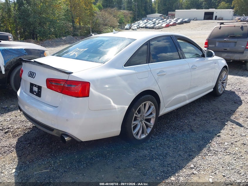 Vin: waufgafc4fn011055, lot: 46600391, audi a6 3.0t premium plus 20154