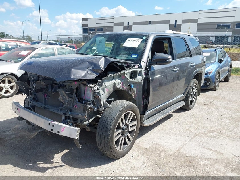 Vin: jteku5jr6p6124025, lot: 46600399, toyota 4runner limited 20232