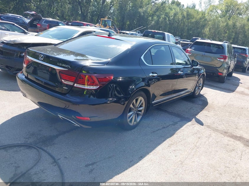 Vin: jthdl1ef8d5005272, lot: 46600404, lexus ls 460 l 20134