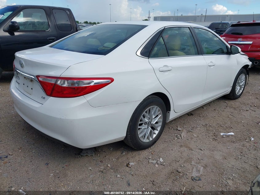 Vin: 4t1bf1fk3hu356125, lot: 46600410, toyota camry le 20174