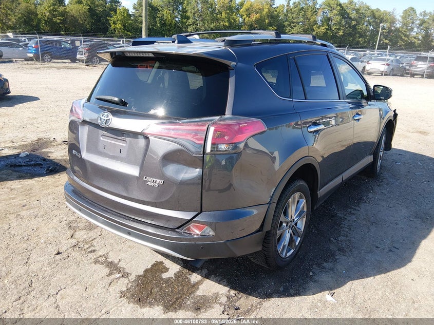 Vin: jtmdfrev2gj061119, lot: 46600441, toyota rav4 limited 20164