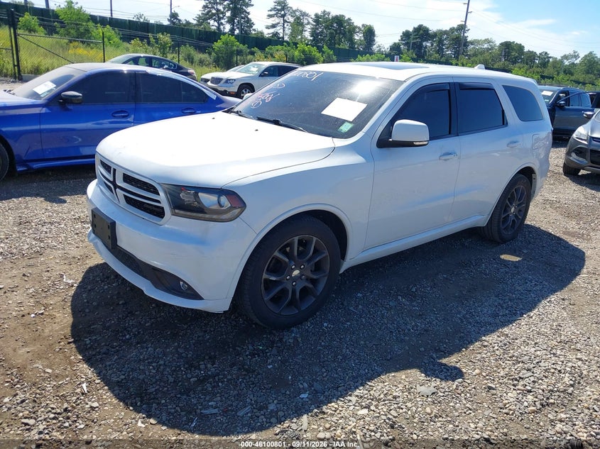 Vin: 1c4sdjct2gc485727, lot: 46600459, dodge durango r/t 20162