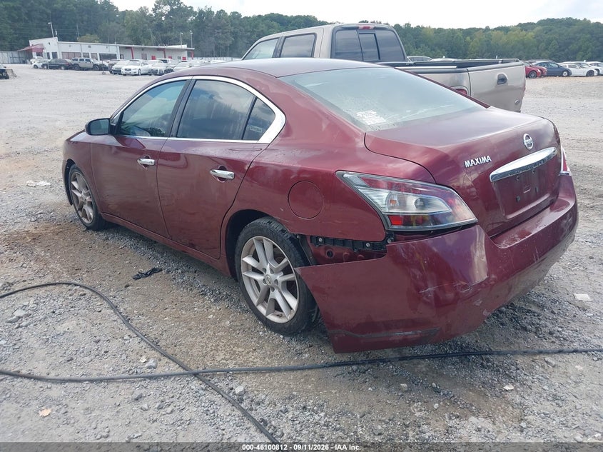 Vin: 1n4aa5ap6cc833563, lot: 46600470, nissan maxima 3.5 s 20123