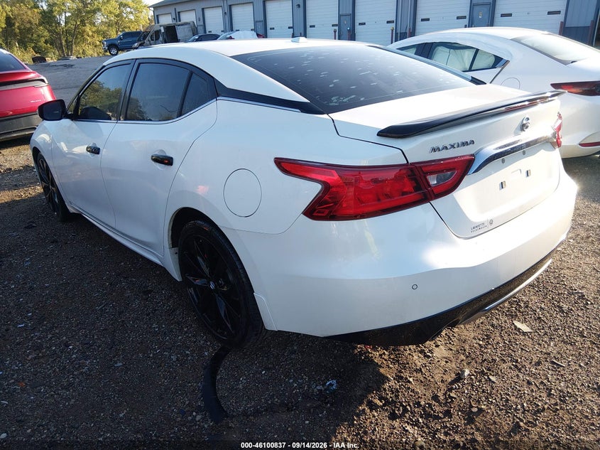 Vin: 1n4aa6ap3hc392181, lot: 46600495, nissan maxima 3.5 sr 20173