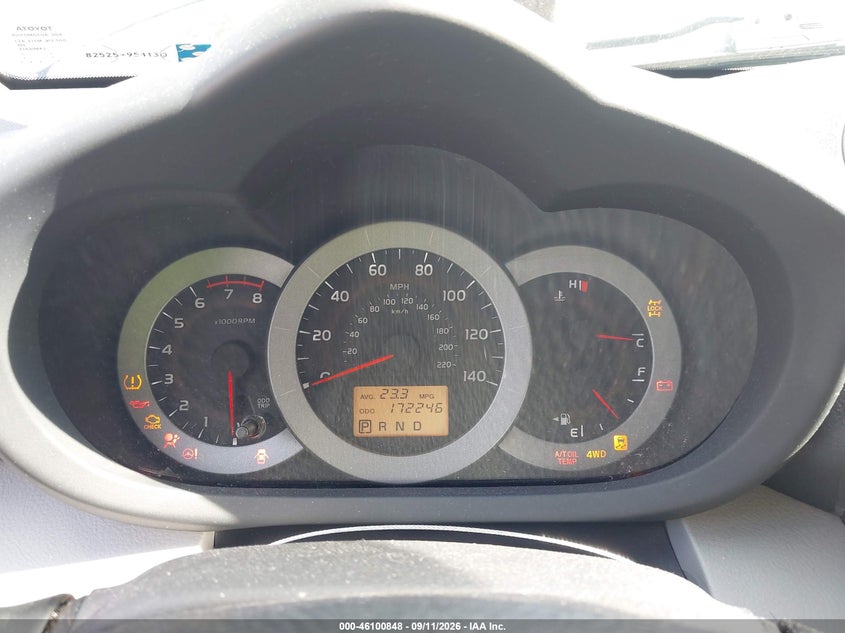 TOYOTA RAV4 2010 VIN 2T3DF4DV1AW028111