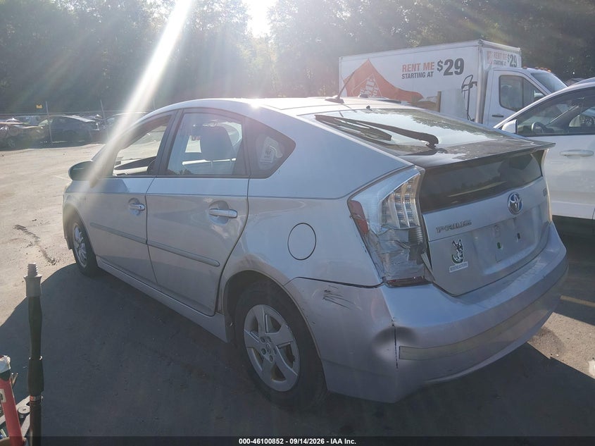 Vin: jtdkn3du3a0032242, lot: 46600510, toyota prius iv 20103