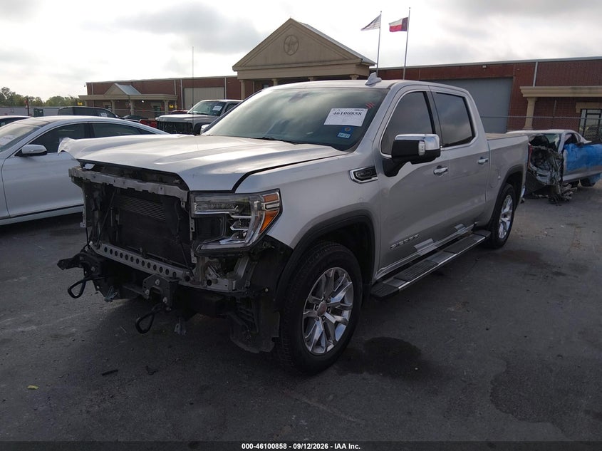 Vin: 3gtp8ded3lg118117, lot: 46600516, gmc sierra 1500 2wd  short box slt 20202
