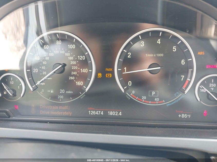 BMW 750LI 2012 VIN WBAKC8C54CC434993