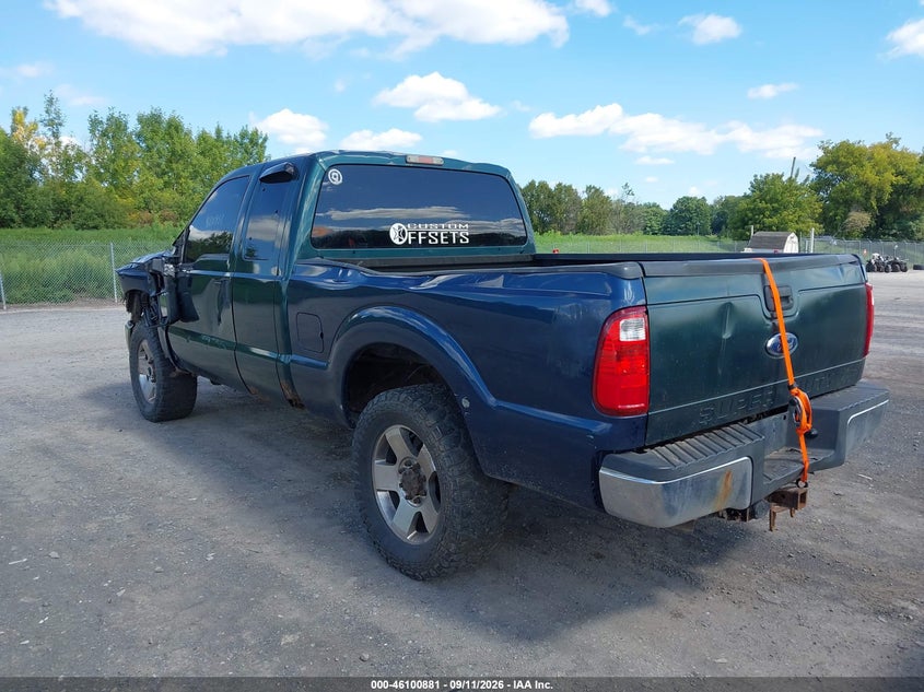 Vin: 1ft7x2b60beb44306, lot: 46600539, ford f-250 xlt 20113