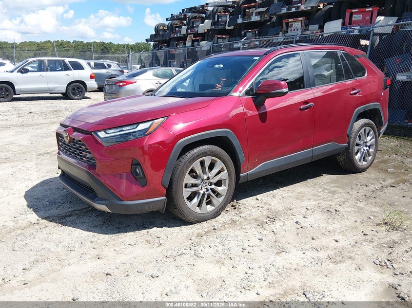 Vin: jtmy1rfv0pd112923, lot: 46600540, toyota rav4 limited 20232