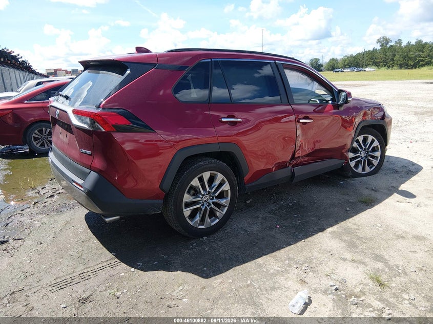 Vin: jtmy1rfv0pd112923, lot: 46600540, toyota rav4 limited 20234