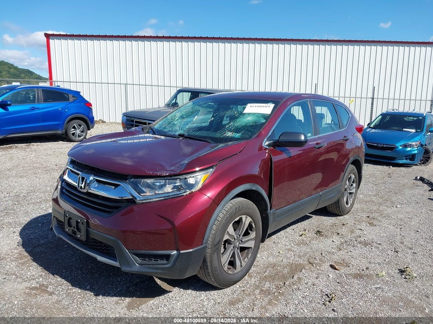 Vin: 2hkrw6h35kh203348, lot: 46600547, honda cr-v lx 20192