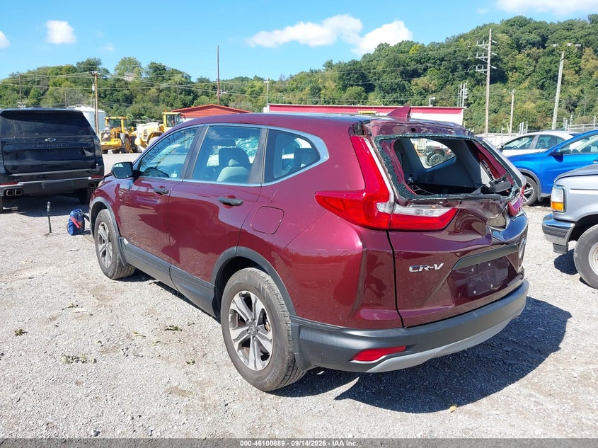 Vin: 2hkrw6h35kh203348, lot: 46600547, honda cr-v lx 20193