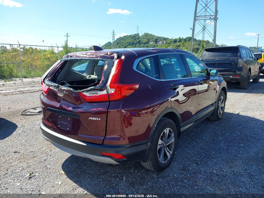 Vin: 2hkrw6h35kh203348, lot: 46600547, honda cr-v lx 20194