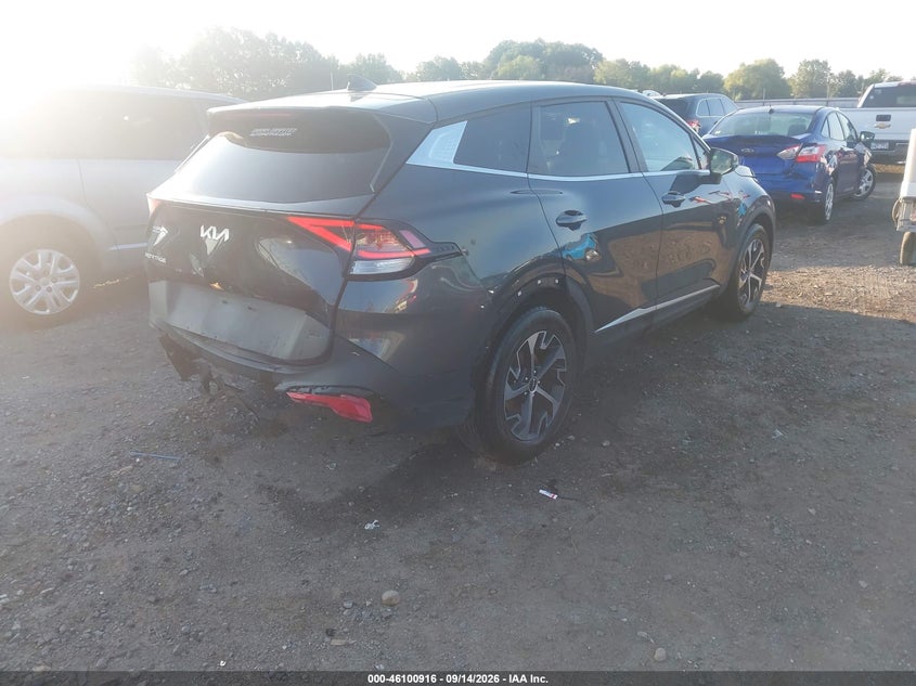 Vin: kndpv3af9p7104931, lot: 46600574, kia sportage ex 20234