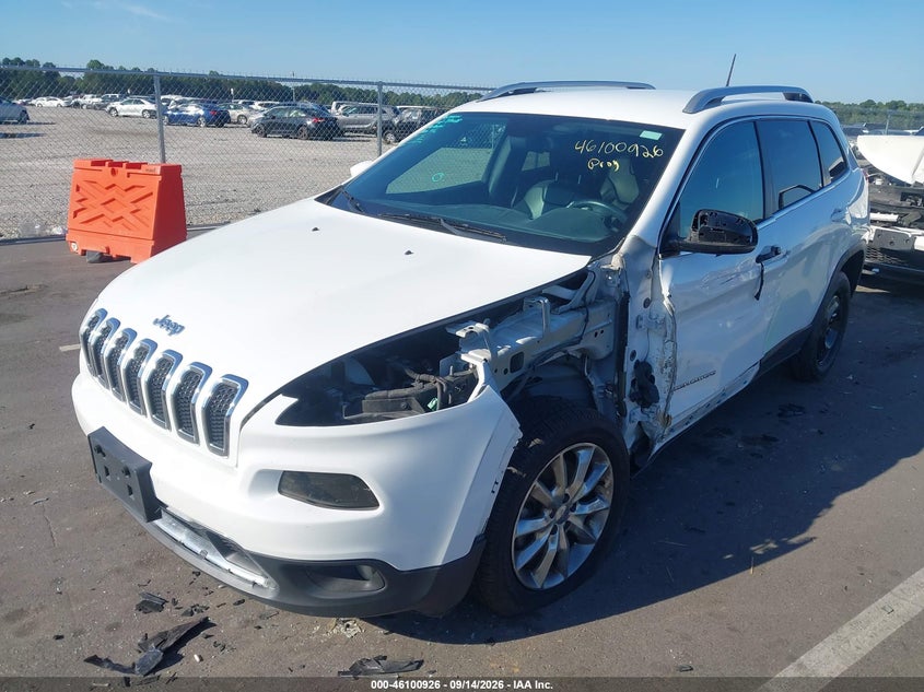 2017 Jeep Cherokee, Left Side, IAAI, VIN 1C4PJLDB0HW516070 — photo 2