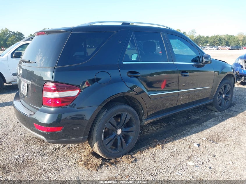 Vin: 4jgbb5gb9ba737620, lot: 46600597, mercedes-benz ml 350 20114