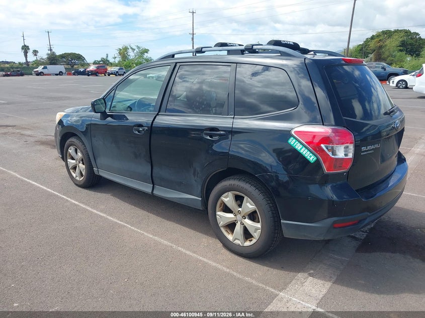 Vin: jf2sjaec4eh436312, lot: 46600603, subaru forester 2.5i premium 20143