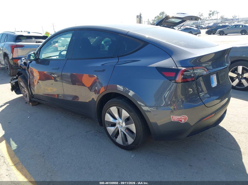 Vin: 7saygdee6pa167789, lot: 46600608, tesla model y awd/long range dual motor all-wheel drive 20233
