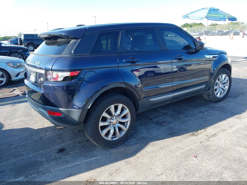 Vin: salvn2bg6eh885917, lot: 46600609, land rover range rover evoque pure 20144