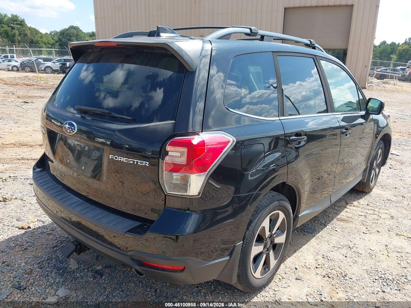 Vin: jf2sjajc9jh518715, lot: 46600616, subaru forester 2.5i limited 20184